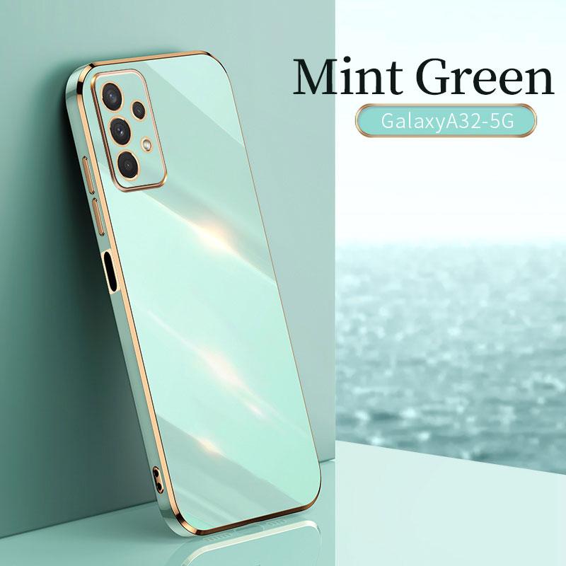 For Samsung A32 5G Case Protective Electroplating Shockproof Galaxy A72 A54 A53 M51 A33 A13 M53 5G Case Cover Silicone TPU Soft