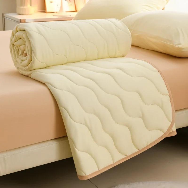 Knitted Thin Duvet 100x150cm 150x200cm Floral Print Quilt Soft Breathable Lightweight Summer Comforter Single Double Bed Blanket