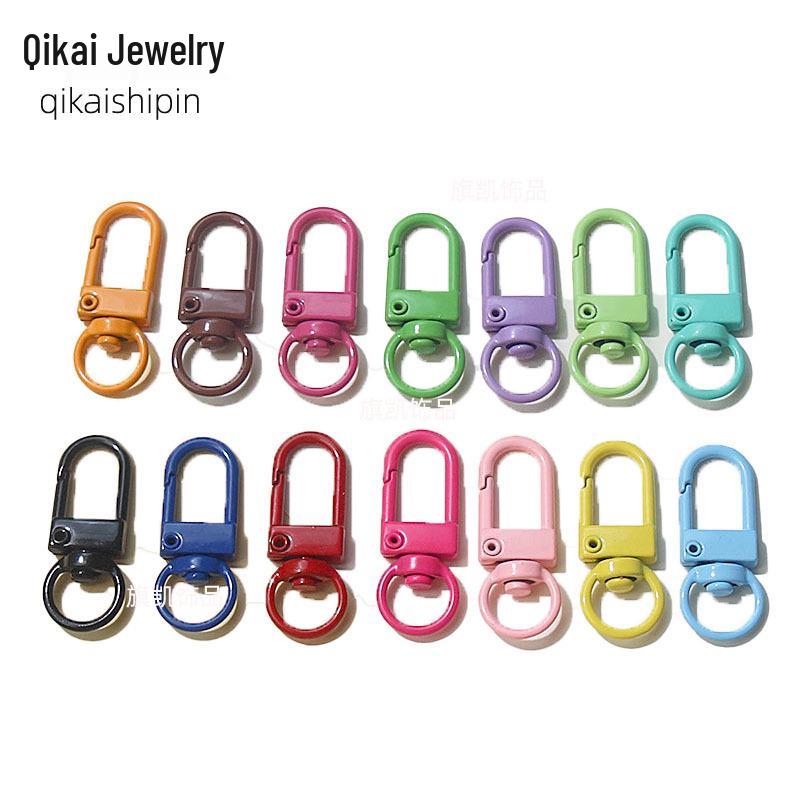 Colorful Hollow Butterfly Heart Keychain Charm