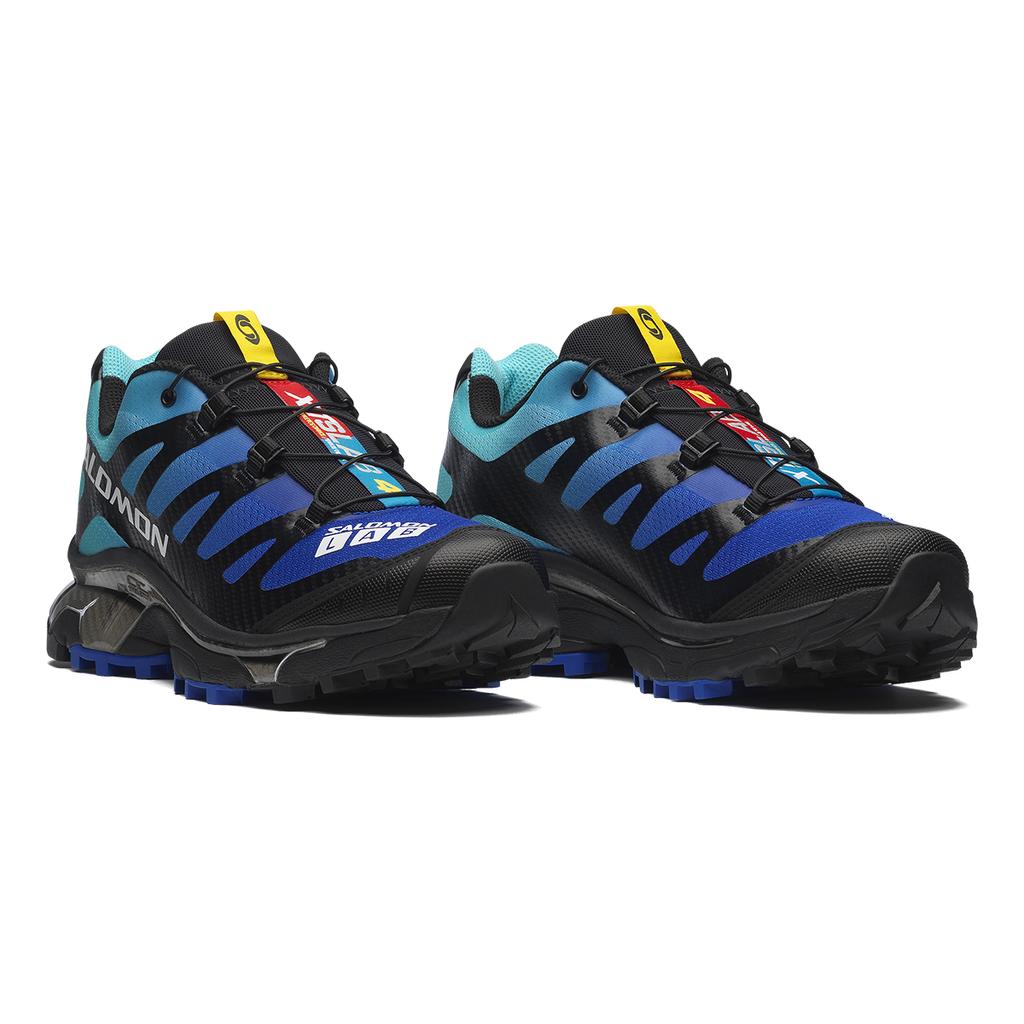 SALOMON XT 4 Breathable Low top Trail Running Shoes Unisex Black Blue L47866600