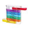 Portable 7 Days Medicine Medical Pill Box 28 Grids Weekly Pill Case Storage Box Travel Pill Organizer Pill Case
