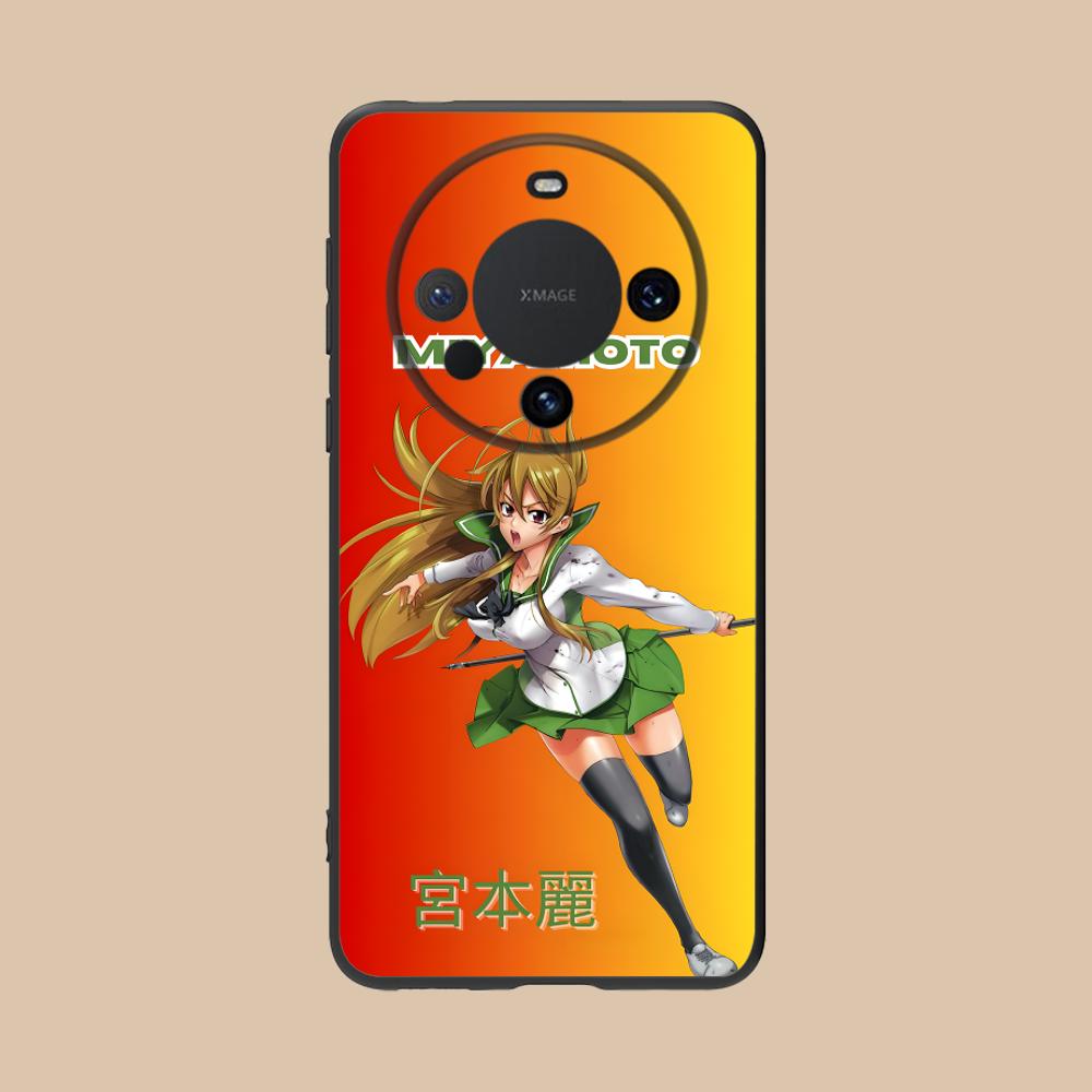 Highschool Rei Miyamoto Phone Case for Huawei Mate 60 50 40 30 20 10 Pro Plus Lite E 5G Colorful Printing Cover Luxury Cover