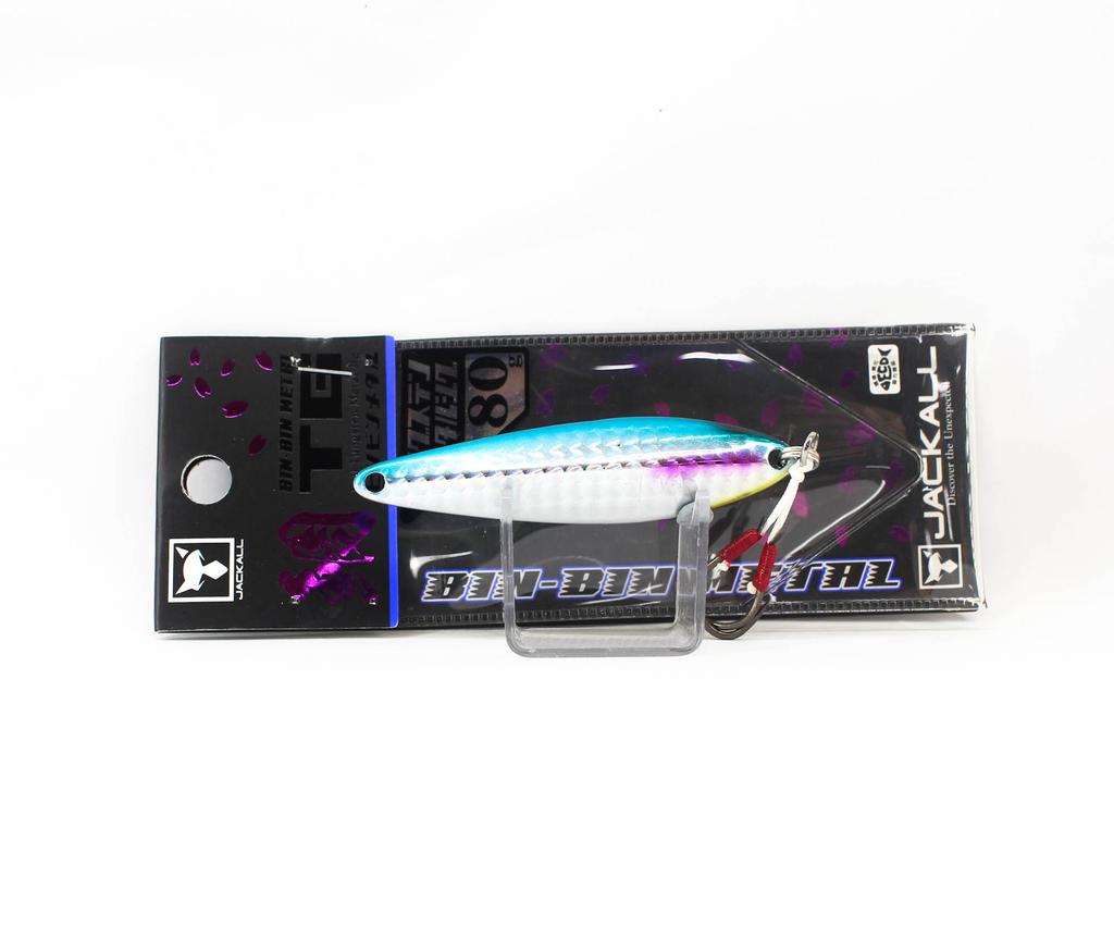 Jackall Metal Jig Bin Bin TG Tungsten 80 Grams Iwashi (4640)