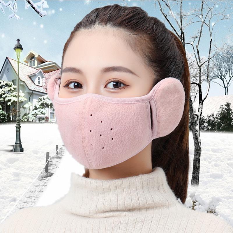 Three-Dimensional Warm Mask: Australian Wool, Winter Protection, Breathable Design, Makes Face Look Smaller.