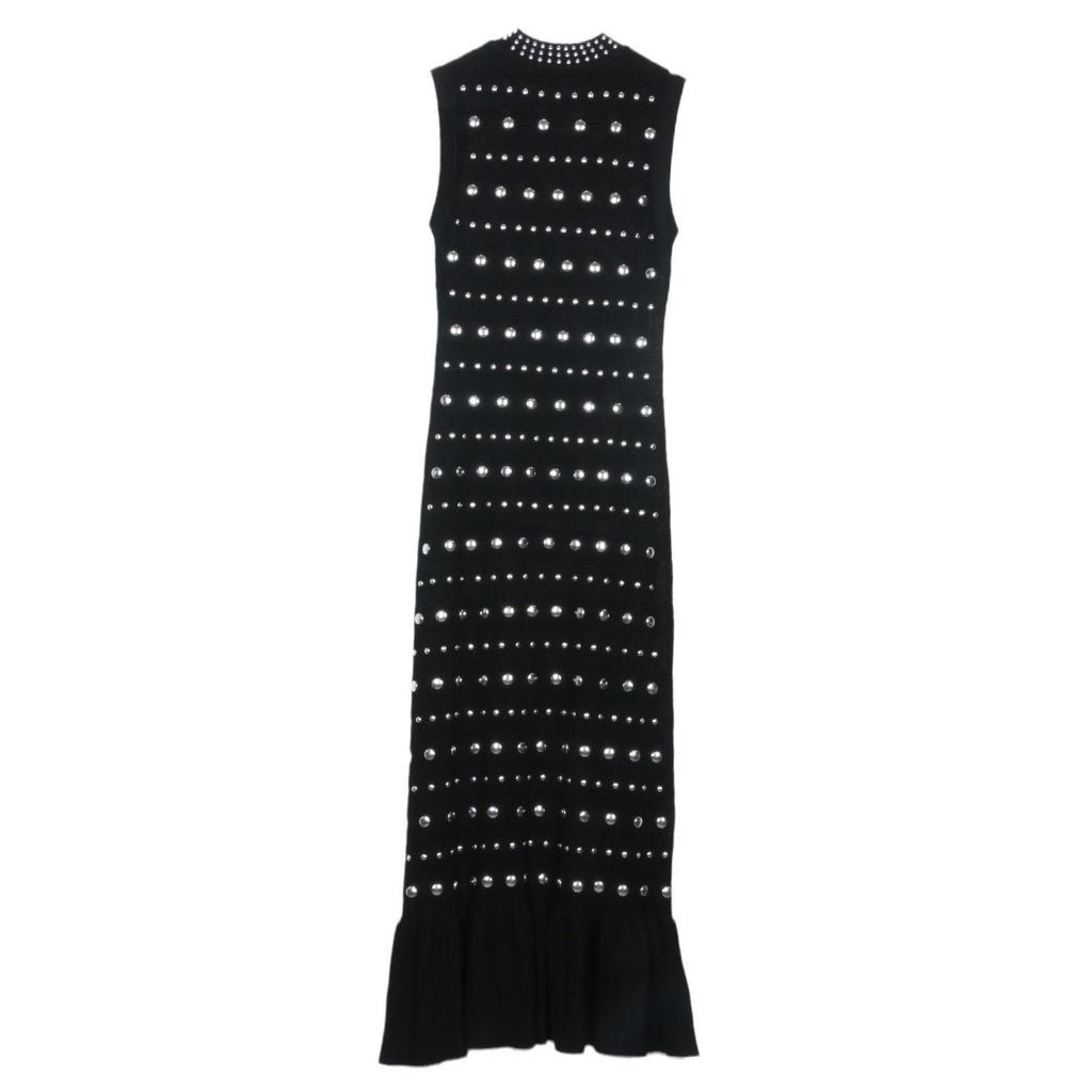 Zhuoya Hepburn Styl Elegantní Dlouhé Francouzské Šaty bez Rukávů