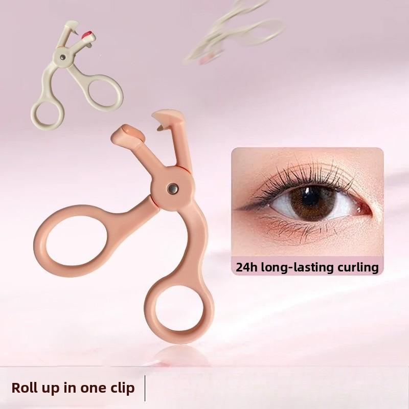 1Pc Eyelash Curler Comfort Grip Lash Curlers Achieve Perfect Curls in 5 Seconds Not Hurting Eyelashes Portable Classic White New