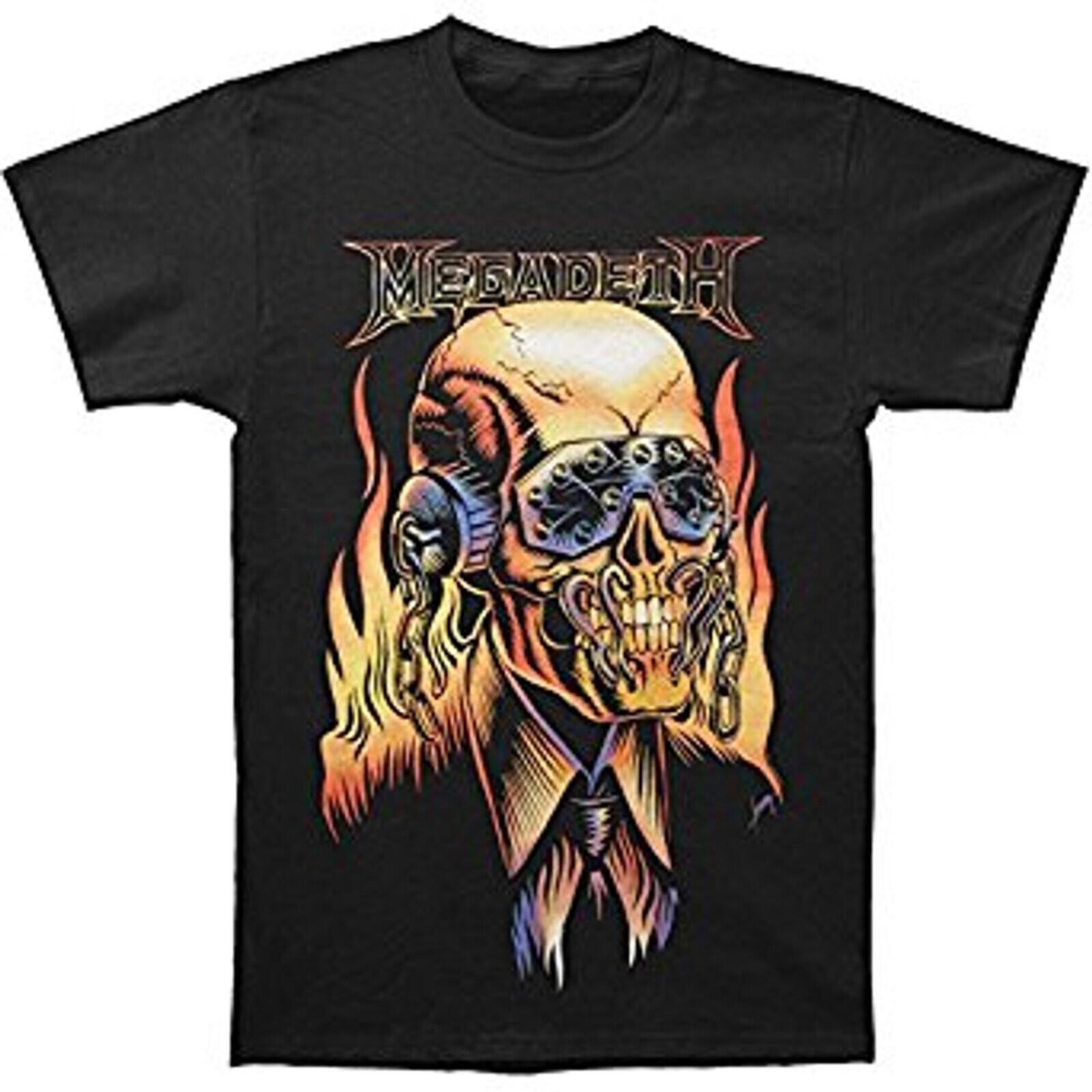 MEGADETH cd lgo RATTLEHEAD VIC Official SHIRT LAST MD New OOP rust peace killing XXXL