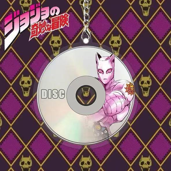 JOJO's Bizarre Adventure Acryl Schlüsselanhänger und Rucksackanhänger Set