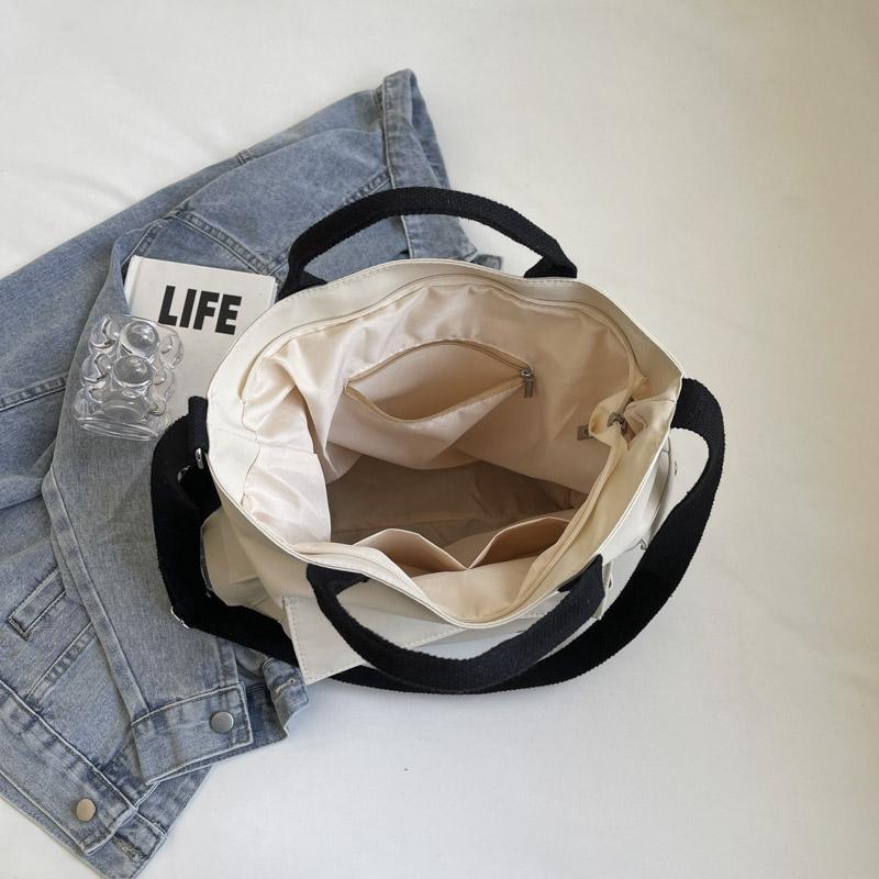 Женские сумки женские Оксфордские сумки-тоут клатч женские сумки через плечо хаки — фото 6