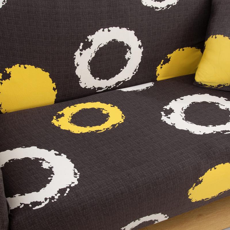 Elastyczne pokrowce na sofy do salonu Uniwersalny pokrowiec ze spandeksu na rozciągliwą narzutę na sofę Antypoślizgowe narzuty na kanapę 1/2/3/4 osobowa