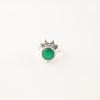 Natural Green Onyx Gemstone 925 Sterling Silver Jewelry Handmade Ring For Women RR-67-14