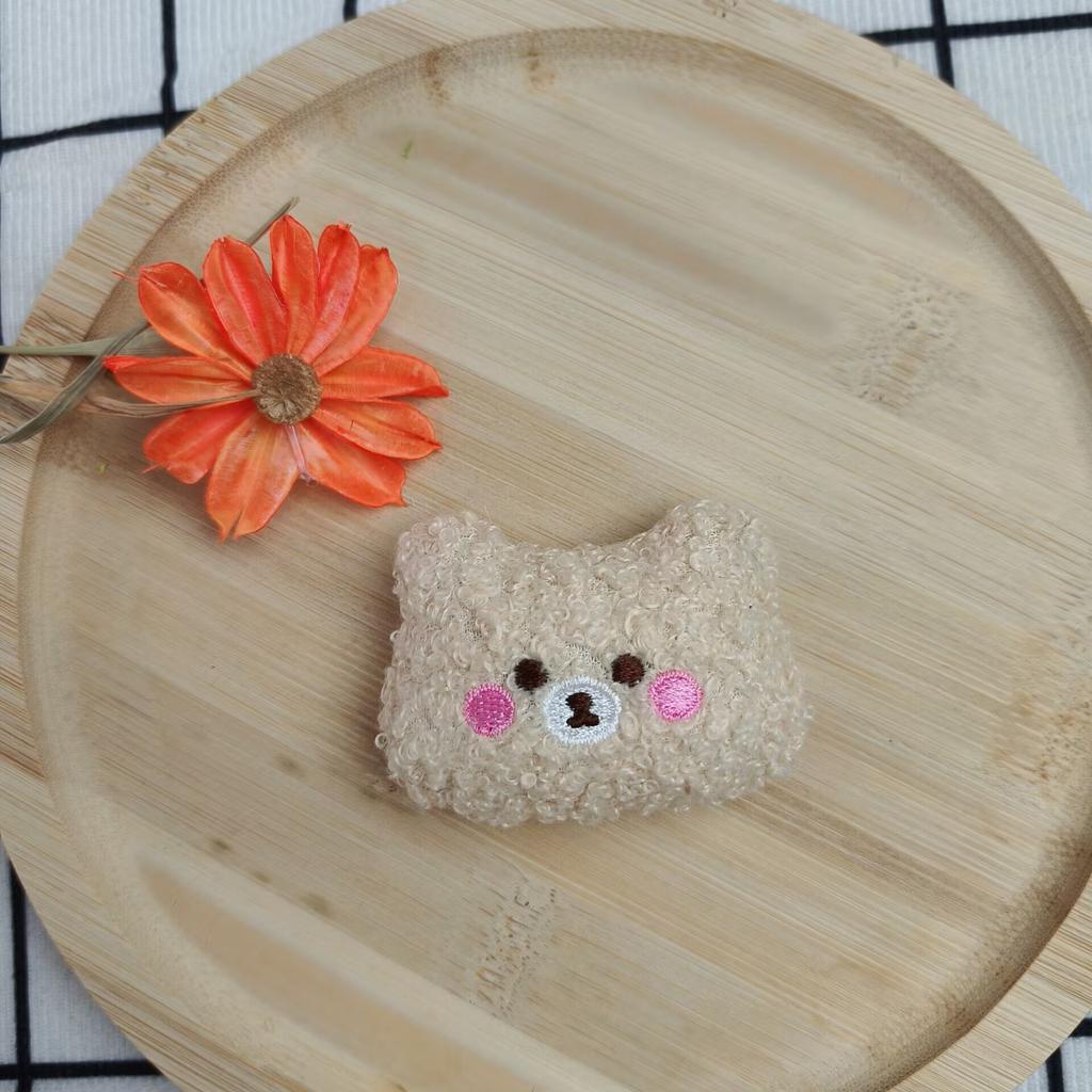 Cute Blush Bear Plush Toy Accessories Gift List Small Pieces Rag Doll Bags Pendant Decoration