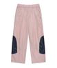 FALLETT Cut-Out Layered String Pants Pink