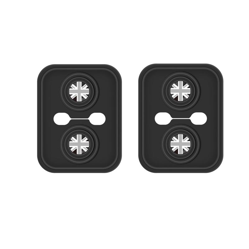 

2pcs Car Accessories Auto Door Lock Covers Case For Mini Cooper JCW R55 R56 R60 F54 F55 F56 F60 Coutryman Clubman Car Stickers