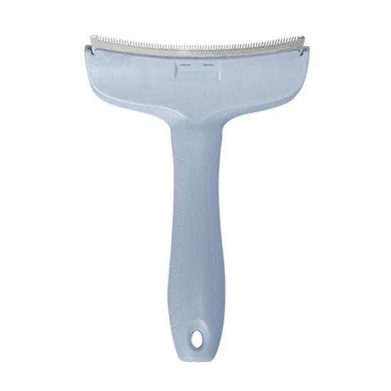 V-Tooth Deshedding Comb Pet Hair Removal Grooming Brush 1mm Teeth Shedding Comb with Ergonomic Handle for Dogs Cats