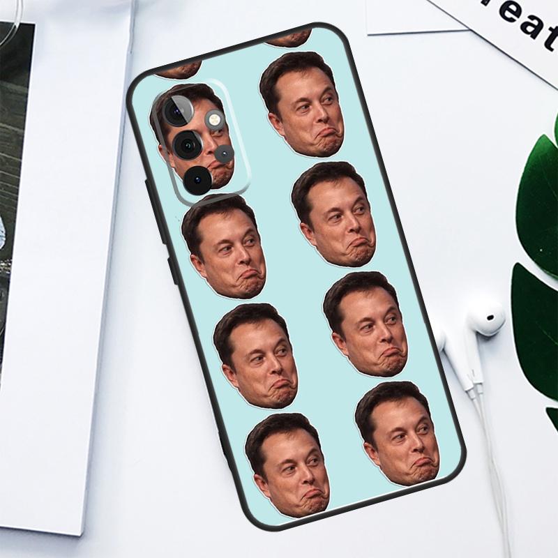 Elon Musk For Samsung Galaxy A34 A54 A14 A55 A35 A15 A53 A33 A13 A05 A06 A16 A22 A32 A52 Phone Case