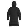 Li Ning Solid Color Warm Thick Windproof Hooded Down Jacket Unisex Outerwear Black AYMP145-2