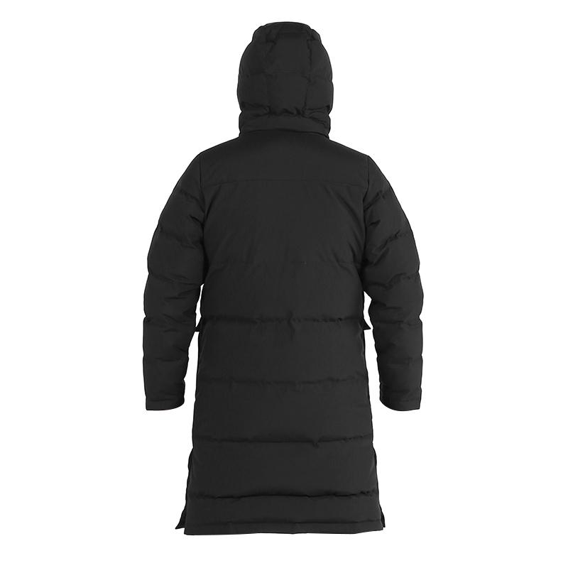 Li Ning Einfarbig Warm Dick Winddicht Kapuzen-Daunenjacke Unisex Oberbekleidung Schwarz AYMP145-2