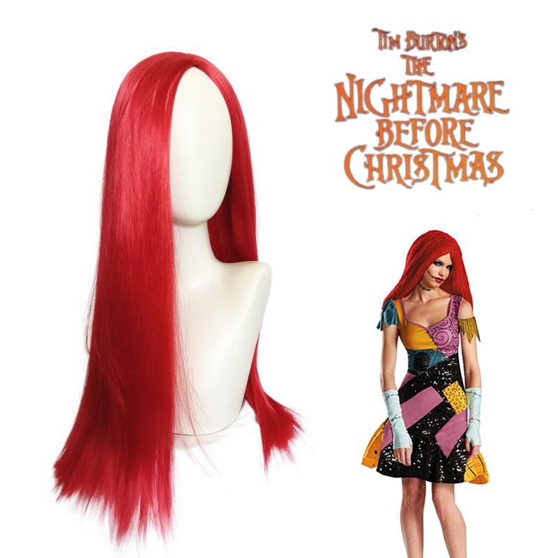 Sally Cosplay Wig With Natural Scalp Perfect For Halloween And Theme Parties