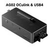 AOOSTAR AG02 OCulink USB4 Graphics Card 3*8Pin Built-in 800W Power Supply Game PCIex16 Extension Open Space for Laptop