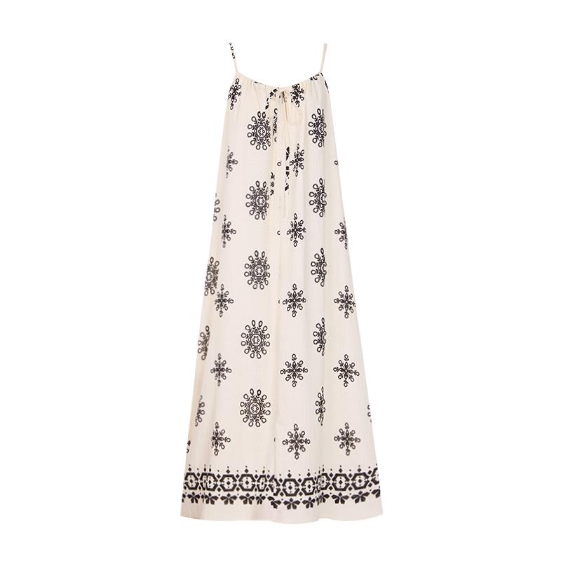 Sally Vacation Pattern Sleeveless Dress_I6B-Cop036
