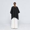 Mink Pocket Wool Cape Bk 15070ss