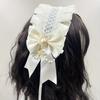 Ribbon Bow Lolita Lace Headband Sweet Maid Cosplay Headdress Cute Ruffled Hairband  Girls
