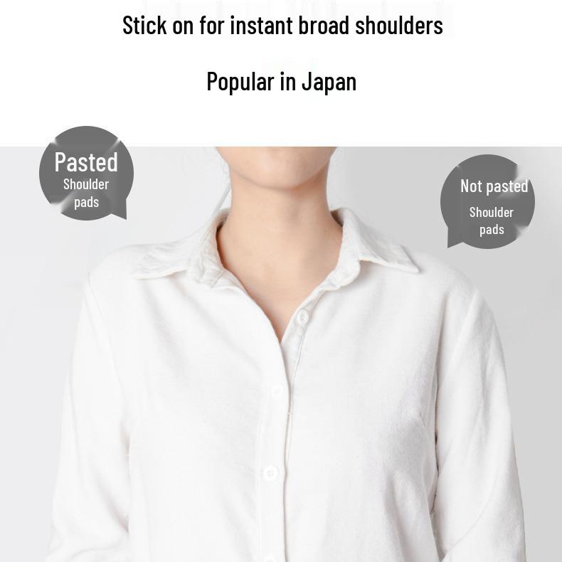 Pogrubione Unisex Niewidoczne Samoprzylepne Poduszki na Ramiona