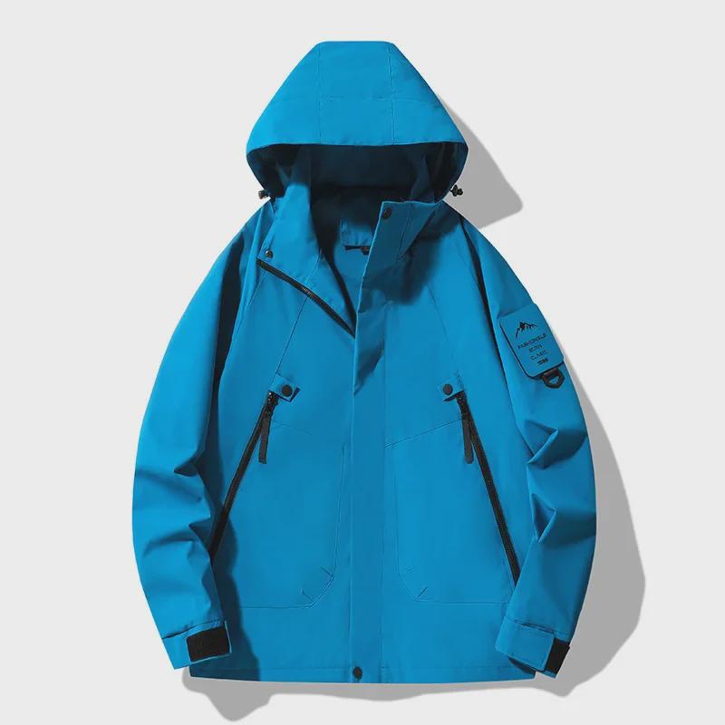 Women's Japanese-Style Windproof & Waterproof Thin Jacket for Spring & Autumn - Couples' Mountaineering