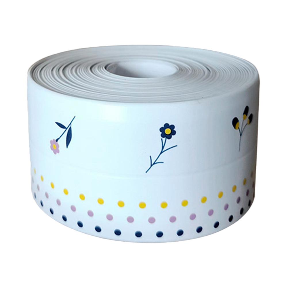 Waterproof Anti-Mold Sealant Tape Multifunctional PVC Stickers Bathroom Toilet Crack Sealing Seam Stickers