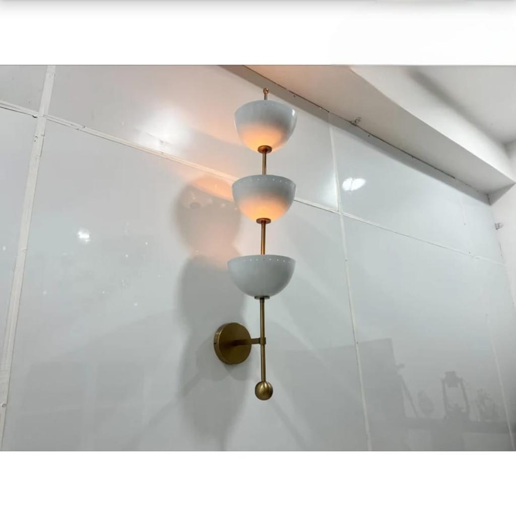 Mid Century Wall Light Fixture , Bathroom, Vanity , Bed Room Lights Multi Shade Sconce ,Modern Wall Shade Lamp