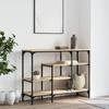VidaXL Table console avec étagères chêne sonoma 100x35x75 cm 837788