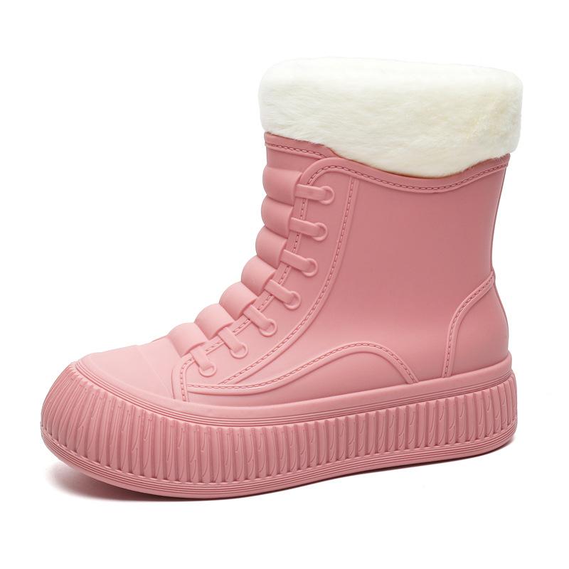 Rain Shoes Women's Rain Boots Water Boots Non-slip Fashion Water Shoes Rubber Shoes Women's Waterproof Shoes