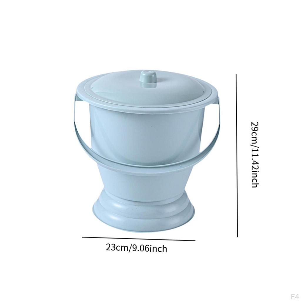 Nachttopf mit Deckel, Reiseurinal für Kinder und Erwachsene