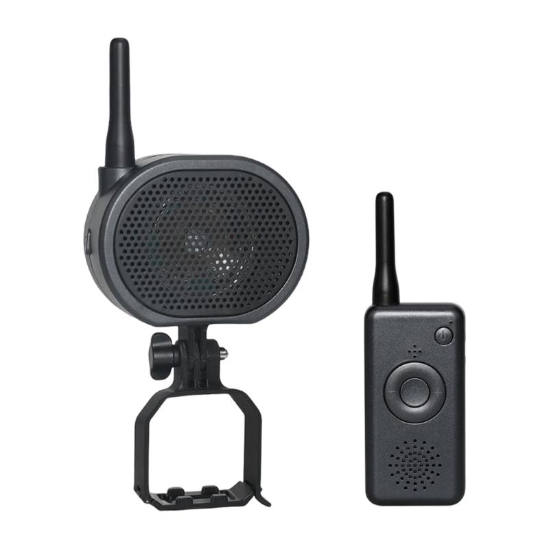 Portable Drones Speaker Portable Megaphone 2000M Long Distance Microphone for Mini 4 Drones Educational Accessories