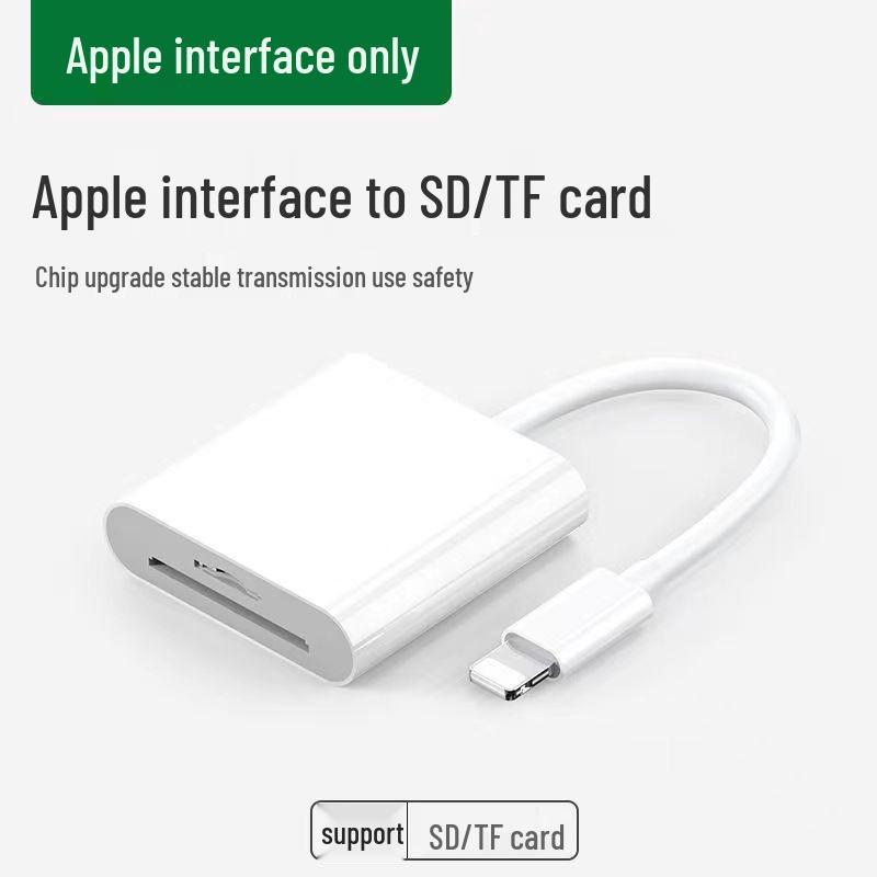 Multi-Function USB-C Card Reader with TFSD, Camera, and Mobile Phone Support
