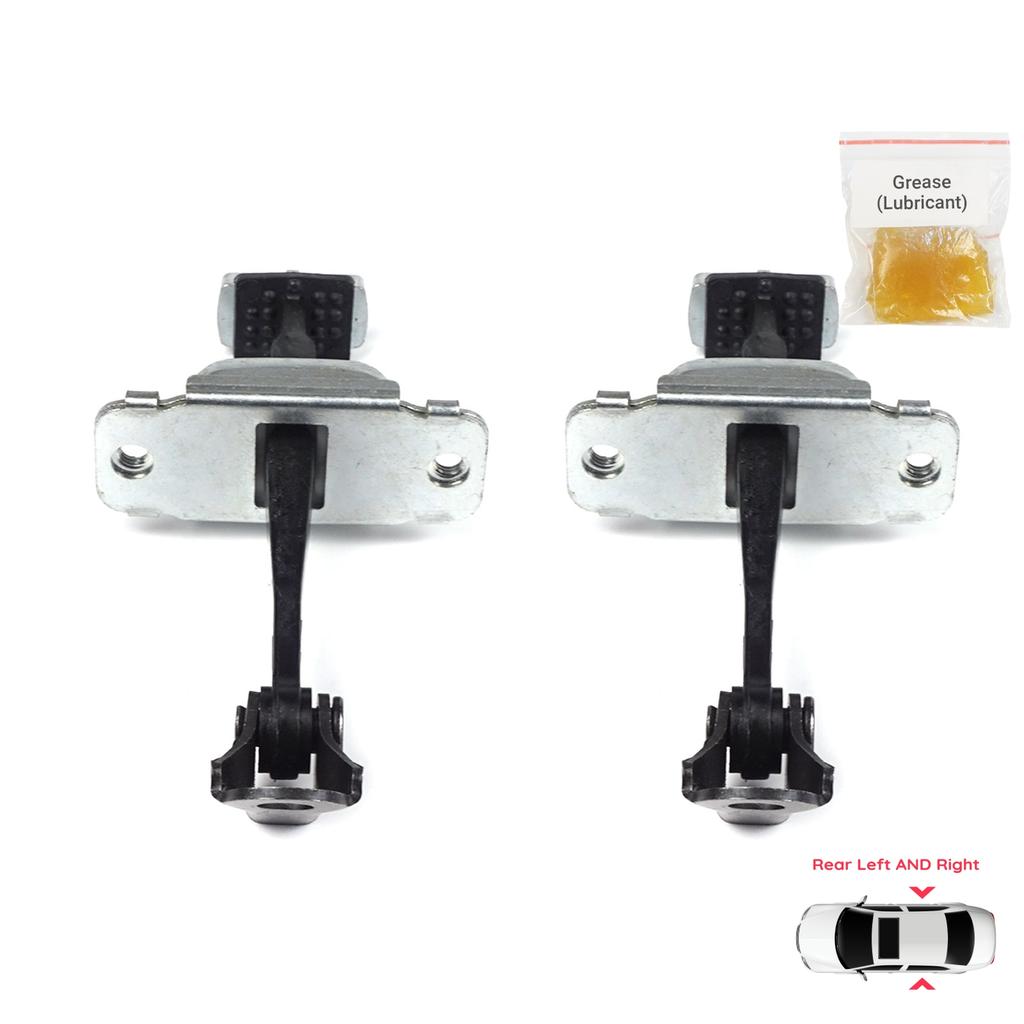 EDP789-1 2 Pieces Rear Left AND Right Door Catch Hinge Brake Stop Check Strap Limiter for Hyundai I30 MK1 FD 2006-2012 794802L000