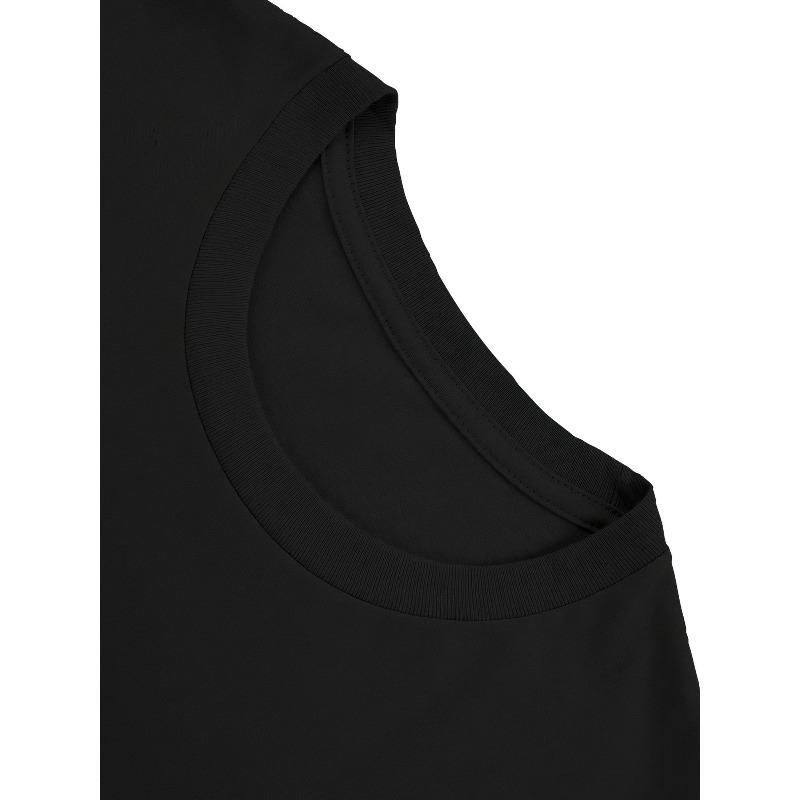 European Sizes Women'S Inspirational Quotes and Butterfly Pattern Print Casual T-Shirt- Black Golden Lettering Short Sleeve Loose Fit