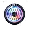 Magnetic Phone Tablet Cooler Radiator 3-Speed Adjustable Type-C Magnetic Cooling Fan With RGB Lights Quiet Game Cooler