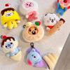 394in Bts Plush Keychain Animal Stuffed Doll Backpack Pendant Toy Fans Gift