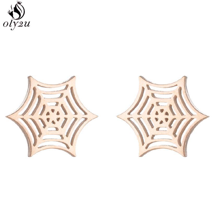 Oly2u Neuron Earrings for Women Anatomy Neuron Stud Earrings Life Tree Biology gift for men girl