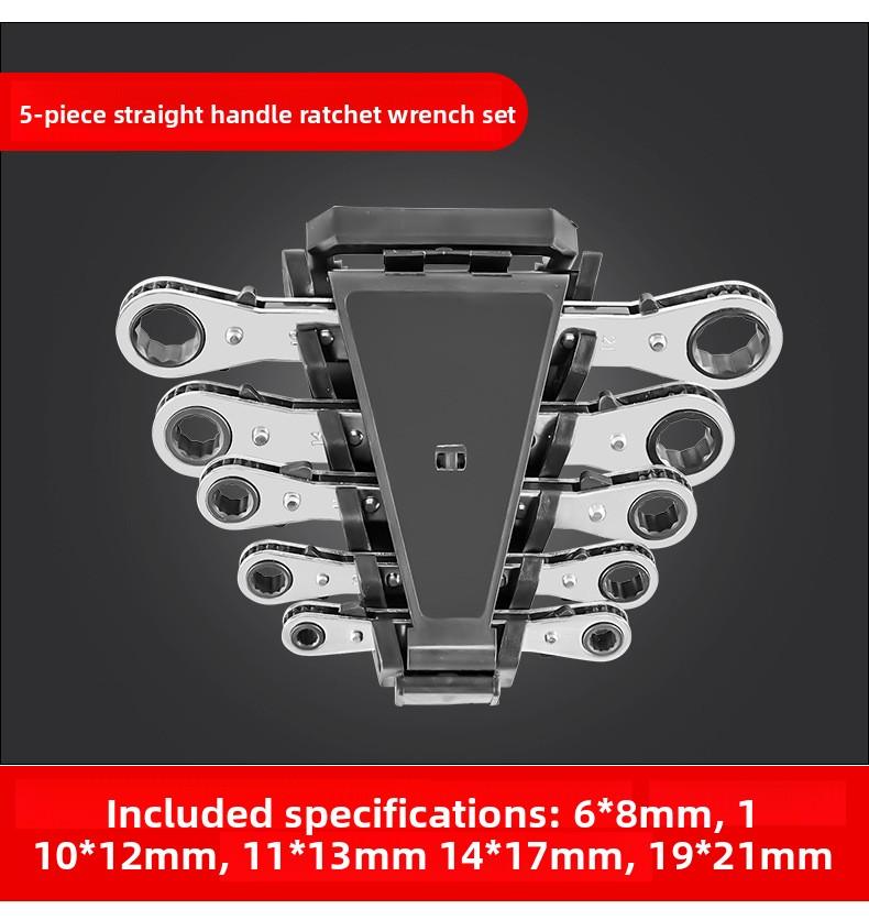 

Adjustable Ratchet Wrench Professional Refrigeration Tool Flexible Plum Spanner for Air Conditioning