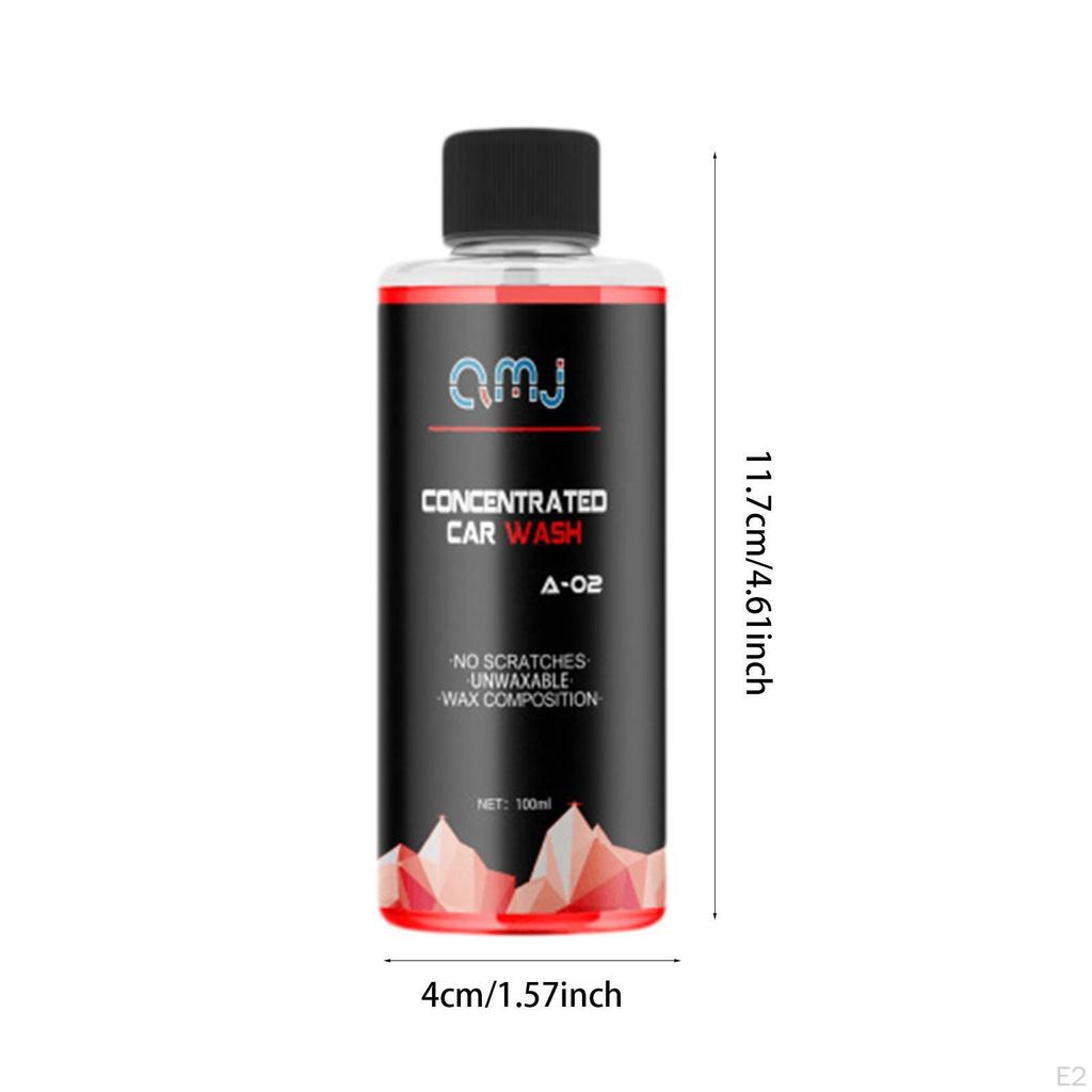 Car Wash Liquid Foaming Soap Neutral Formula Cleaning Auto Detailing Easy