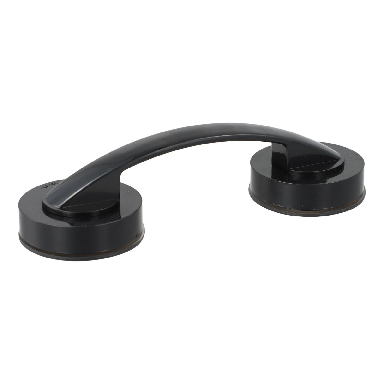 Легко установить Присоска Ручка Безопасности для Ванной Комнаты 6,5*5*19 см Ручка Без Сверления Универсальная Для Ванной и Кухни чёрный