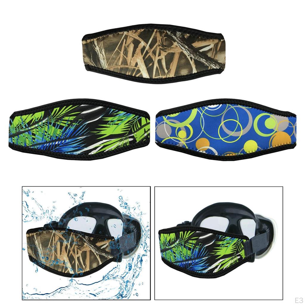 Dive Mask Strap, Cover for Diving Decorative Non Slip Snorkeling Gear Eyeglasses Strap