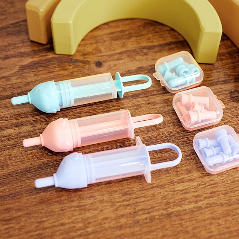 Hand Operated Pet Bottle Feeding Set For Newborns Kittens Puppies With Replacement Nipples Antichocking Design
