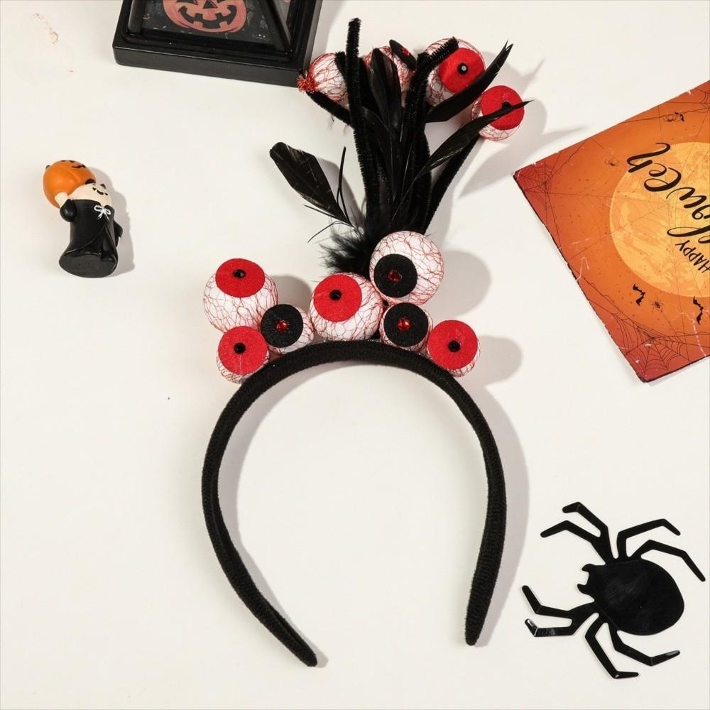 Pumpkin Halloween Hair Hoop Bat Festival Hair Accessories Cute Spider Headband  Girl