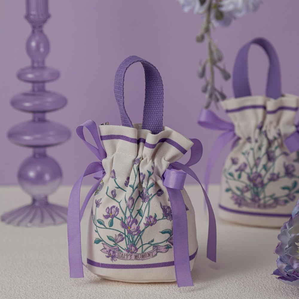 VIKAMA 10pcs Fresh Flower Bags, Wedding Gift Bags, Sweet Bags, Multi-Functional Drawstring Pouches, Durable And Beautiful