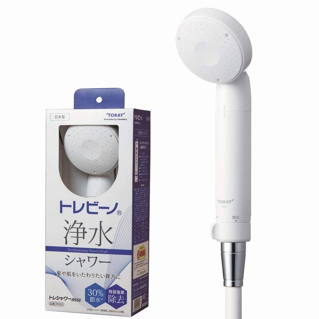 TORAY Trevino Purifying Shower Head Water Recommended by the Japan Atopic Dermatitis Switchable Between Purified and Raw Made In Trevino (Chlorine