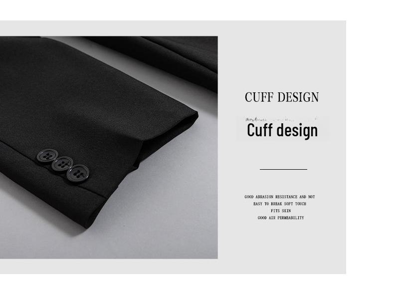 Men's DK Korean Style Casual Suit Jacket - Trendy, All-Match, Handsome Design for Spring and Autumn